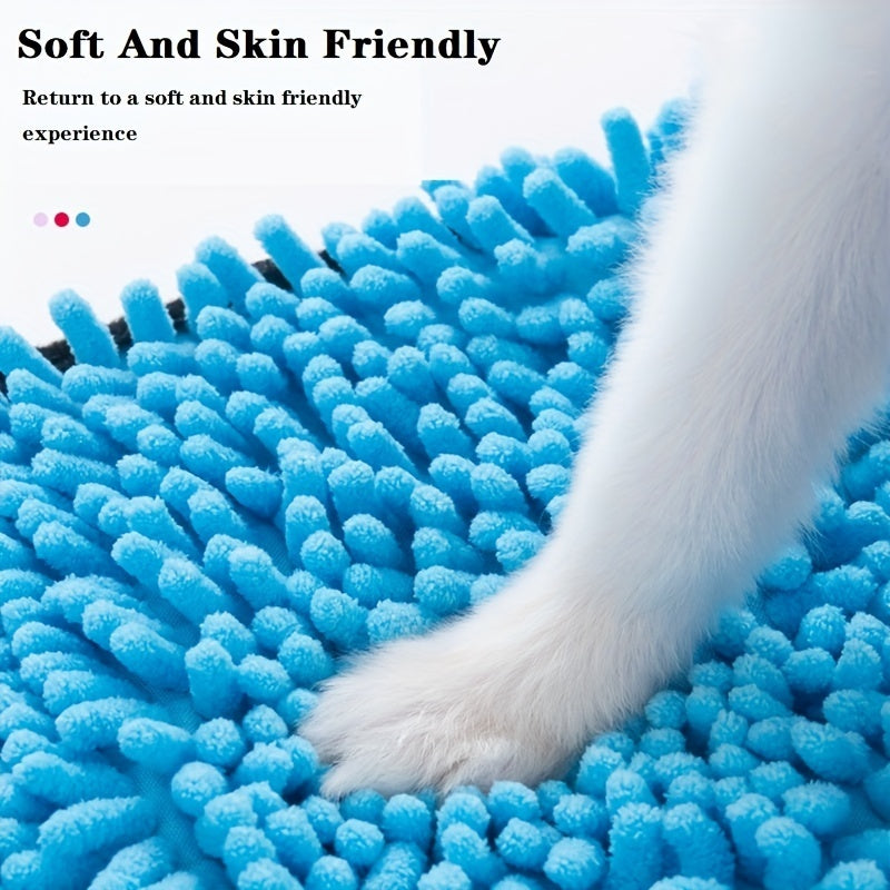 Pet Drying Towel with Hand Pockets – For Dogs & Cats