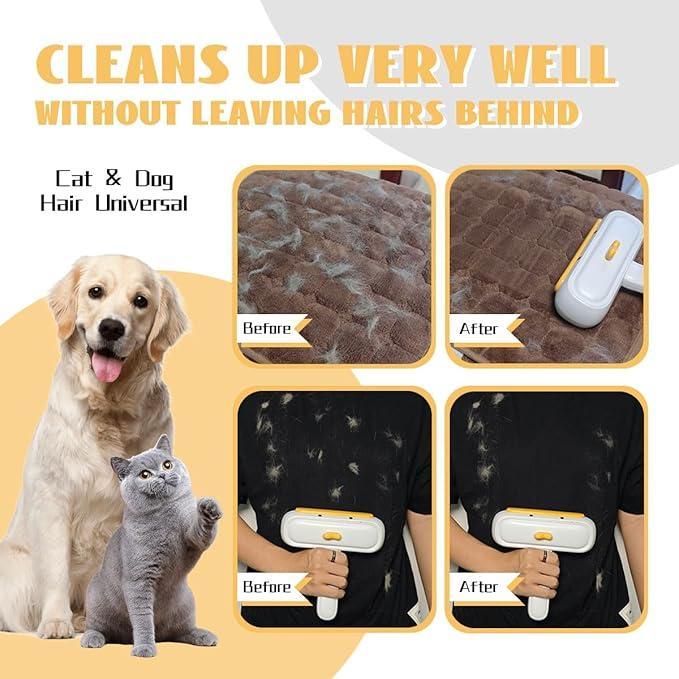 Reusable Pet Hair Remover Roller – For Dog & Cat Hair on Furniture, Carpet & Clothing