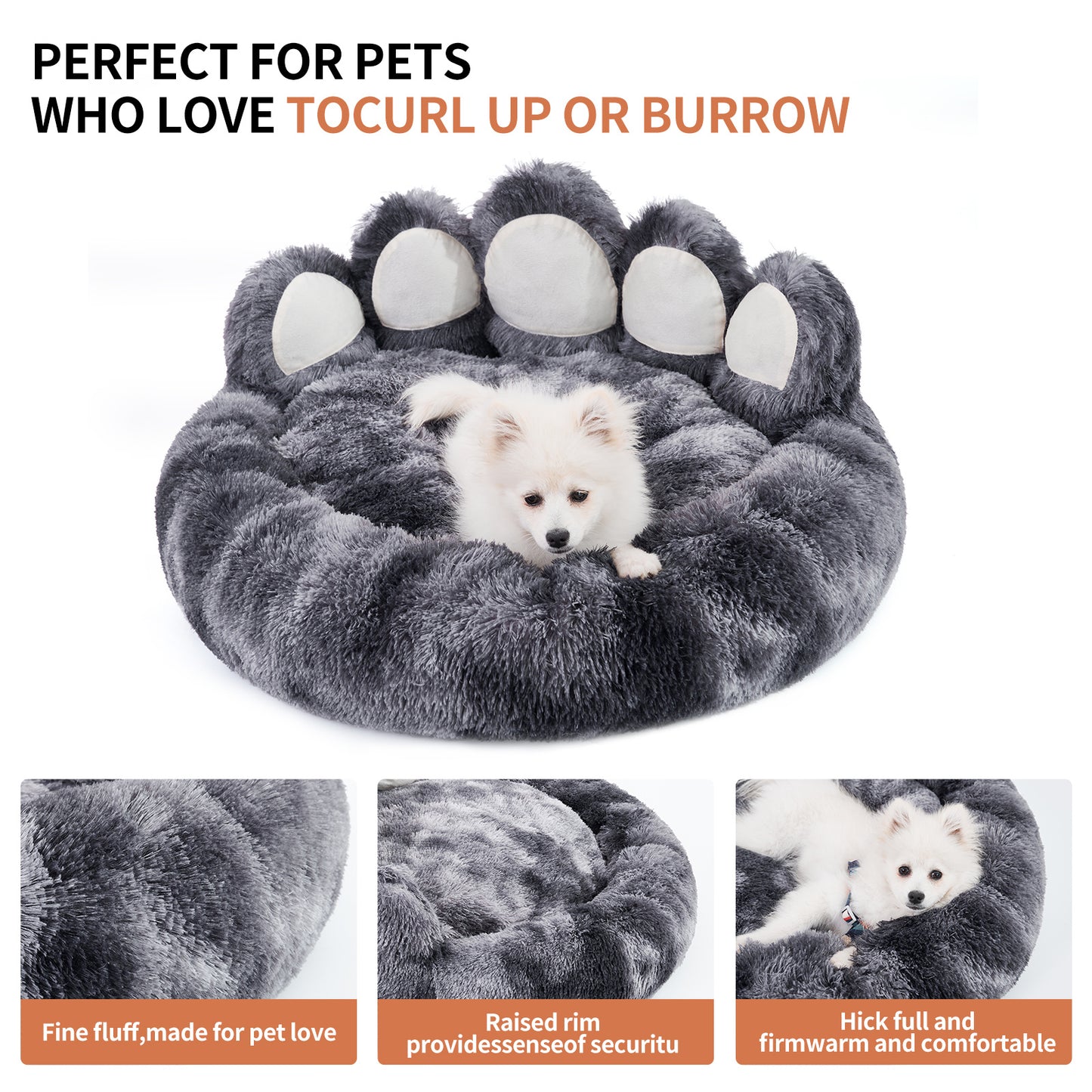 Cute Paw Shape Bed Furniture