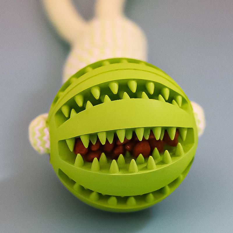 Interactive Chew Toy Ball – Bite-Resistant, Treat-Filled Fun for Puppies