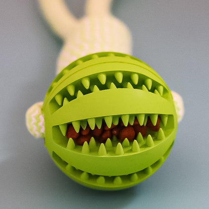 Interactive Chew Toy Ball – Bite-Resistant, Treat-Filled Fun for Puppies