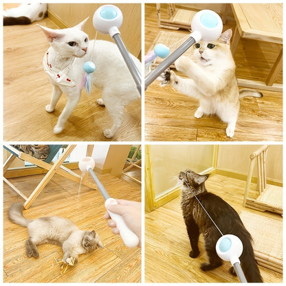 Cat Teaser Stick Toy
