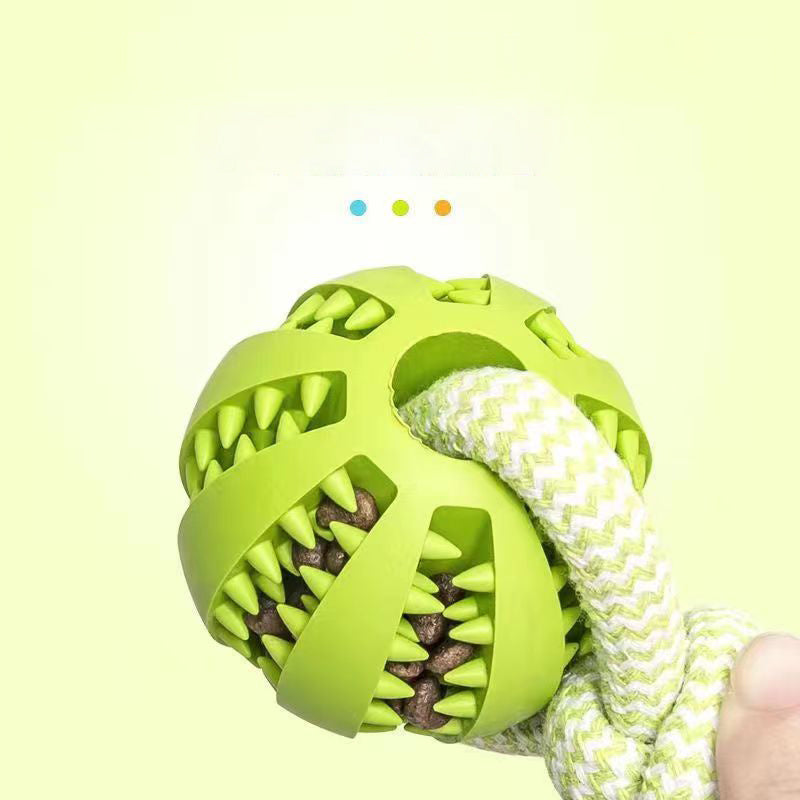 Interactive Chew Toy Ball – Bite-Resistant, Treat-Filled Fun for Puppies