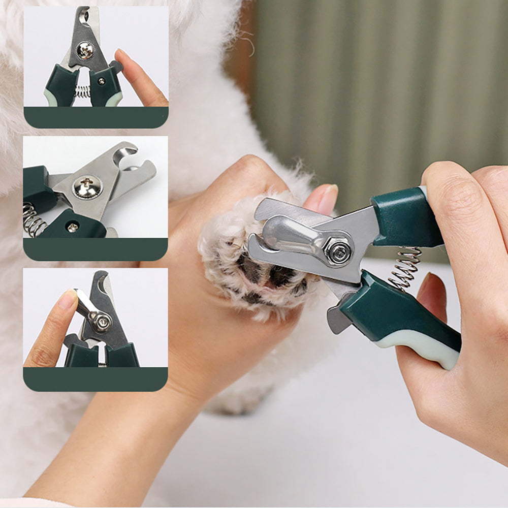 Pet Grooming Clippers Kit - Quiet, Rechargeable Trimmer for Thick Coats & Sensitive Pets