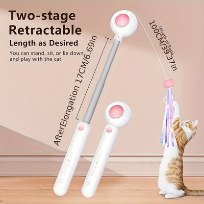 Cat Teaser Stick Toy
