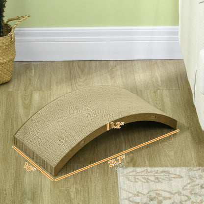 PawHut Reversible Cat Scratcher Set - Cat Wheel
