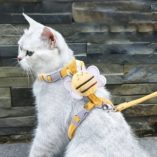 Adjustable Cute Cat Harness