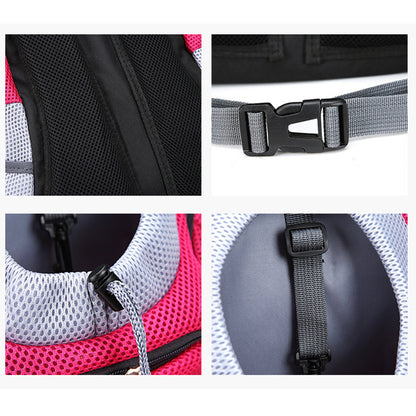Pet Backpack Carrier for Dogs - Comfortable and Secure Travel Solution