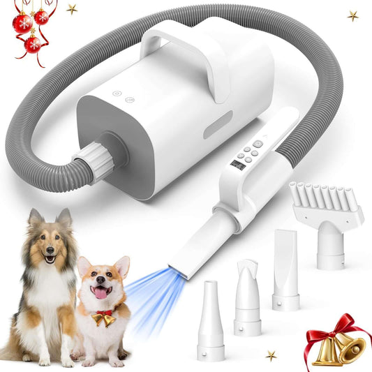 Pet Hair Dryer 4-in-1 with Smart Handle and Customizable Features