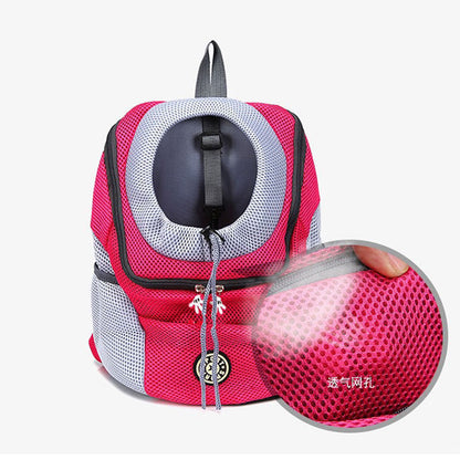 Pet Backpack Carrier for Dogs - Comfortable and Secure Travel Solution