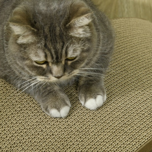 PawHut Reversible Cat Scratcher Set - Cat Wheel