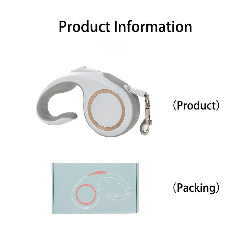 Automatic Retractable Pet Leash – Dog & Cat Walking Lead