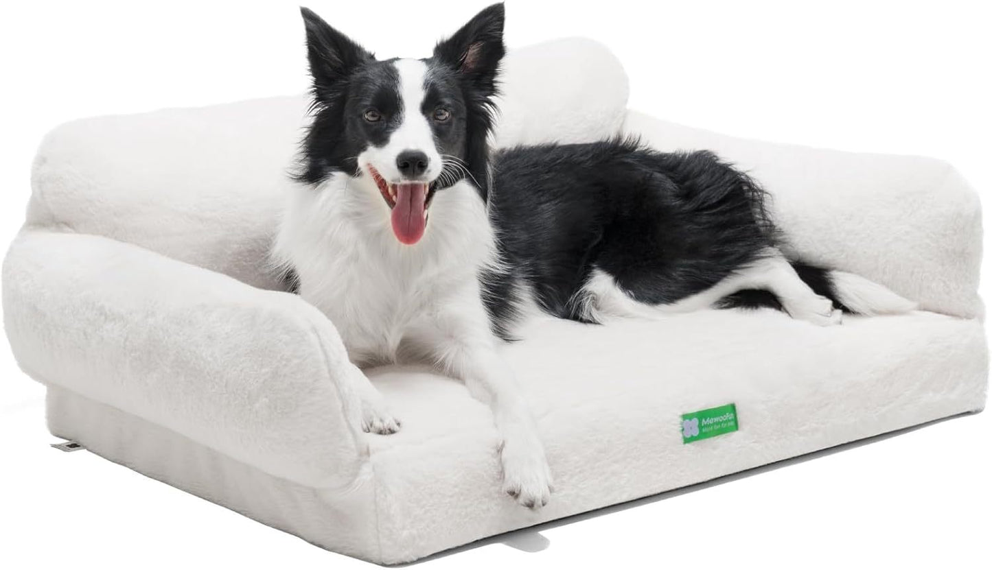 White Comfort Dog&Cat Bed
