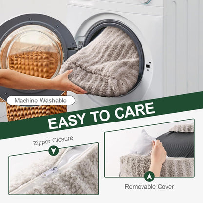 Orthopedic Gray Comfort Pet Sofa Bed