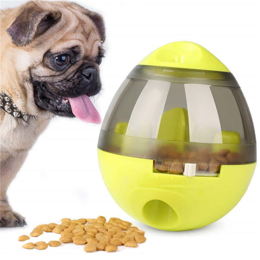 Interactive Dog Food Tumbler - Pet Feeder & Toy Dispenser for Puppies and Dogs