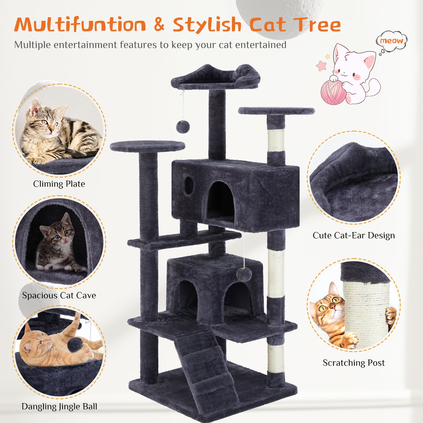 Cat Modern Climbing Frame