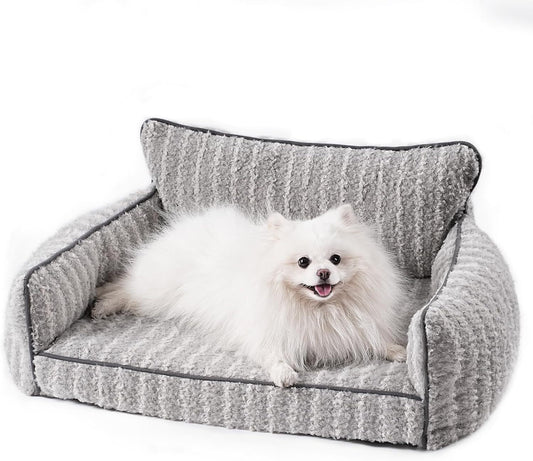 Orthopedic Gray Comfort Pet Sofa Bed